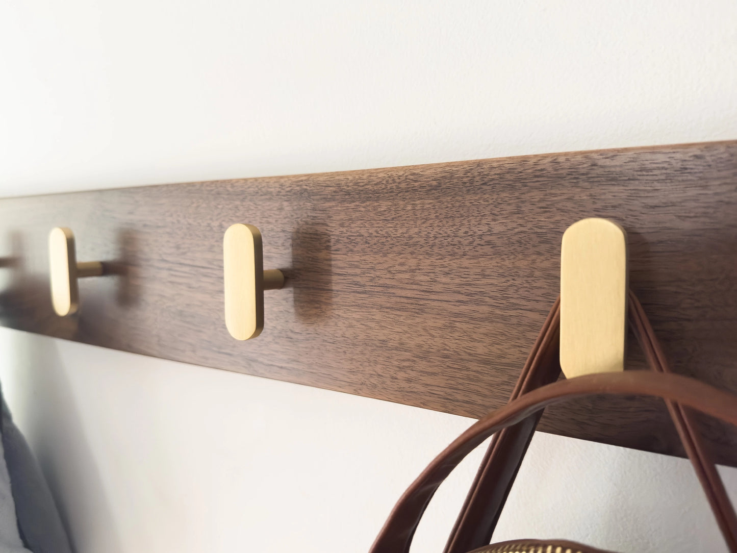 Walnut Coat Rack