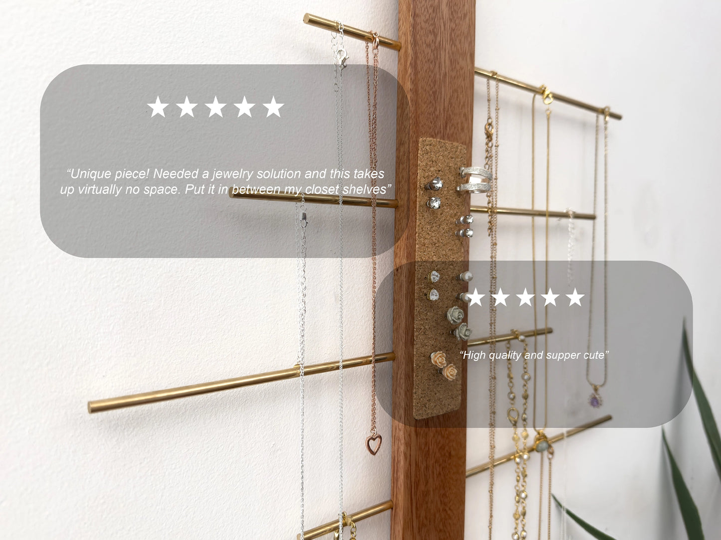 Wall Mounted Jewelry Organizer
